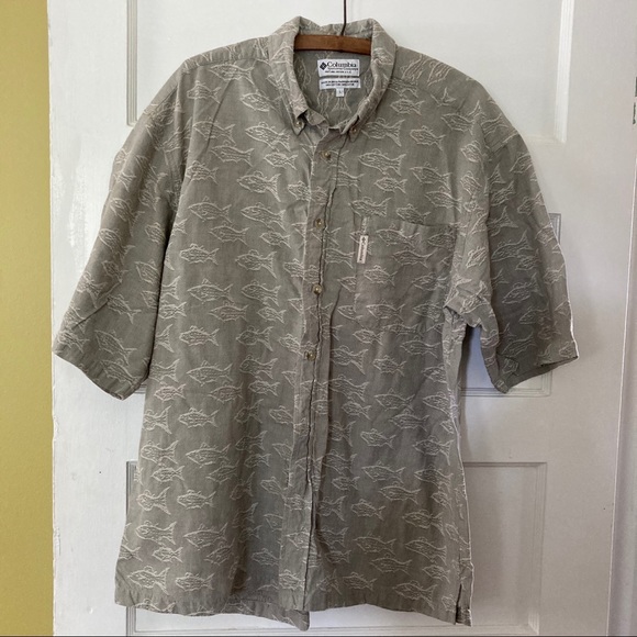 Columbia Other - Columbia Fish Fishing Summer Short Sleeve Shirt L